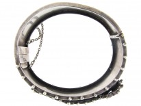 Victorian Silver Buckle Bangle