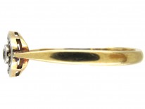 Art Deco Triple Diamond Ring