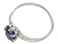 Art Deco Sapphire & Diamond Ring