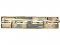 Theodor Farhner Art Deco Silver Gilt Brooch