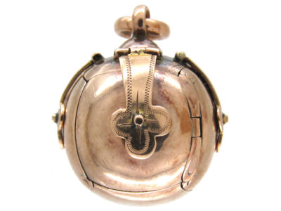 9ct Gold Masonic Ball Pendant