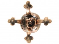 9ct Gold Masonic Ball Pendant