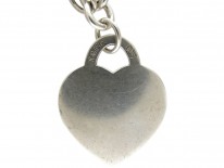 Tiffany Silver Heart Tag Bracelet