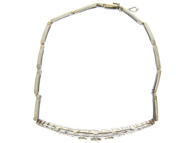 Edwardian 18ct White Gold & Diamond Bracelet
