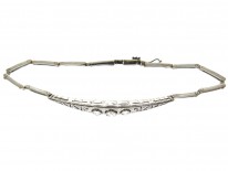 Edwardian 18ct White Gold & Diamond Bracelet