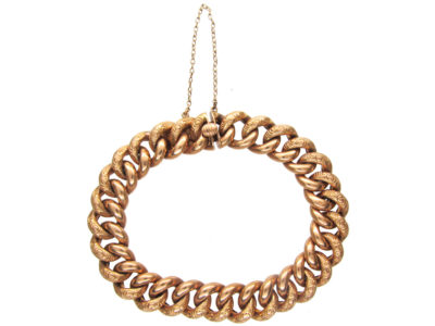 14ct Gold Curb Link Bracelet