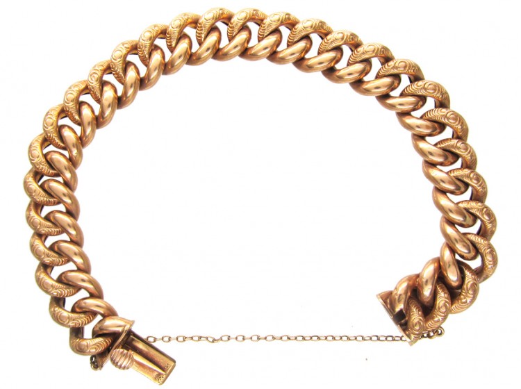 14ct Gold Curb Link Bracelet