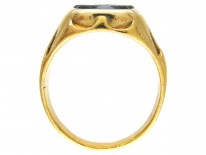 Victorian Indian Aristocrat Bloodstone Signet Ring