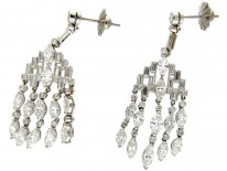 Diamond Chandelier Drop Earrings