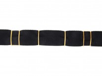 Diamond, Platinum & Natural Pearl Edwardian Choker with Musical Instruments