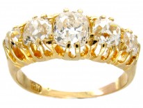 Victorian Five Stone Diamond Ring
