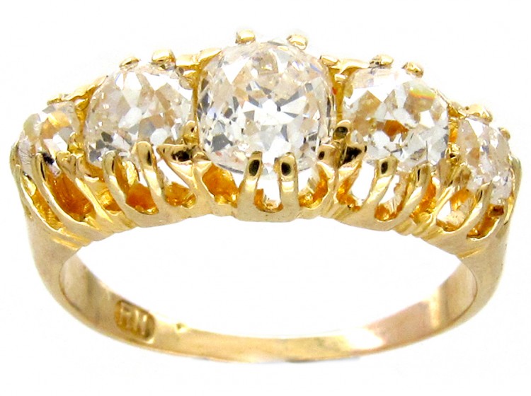 Victorian Five Stone Diamond Ring