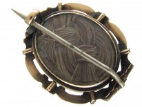 Georgian Miniature Eye Brooch