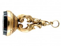 Regency Gold Seal Set with a Bloodstone