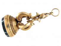 Regency Gold Seal Set with a Bloodstone
