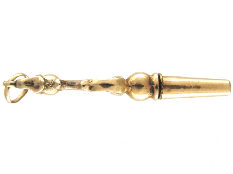 Regency Gold Watch Key Charm