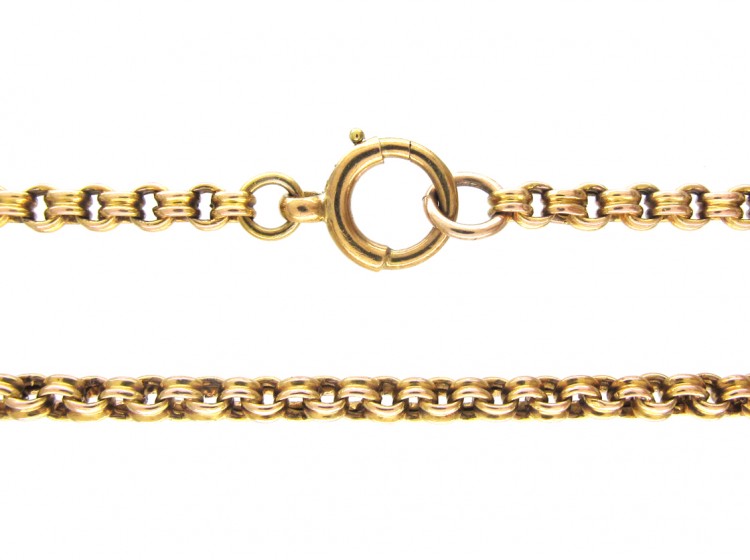 Victorian 9ct Gold 24 Inch Chain