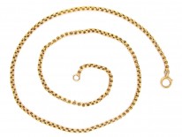 Victorian 9ct Gold 24 Inch Chain