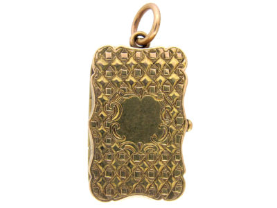 Georgian 15ct Gold Vinaigrette