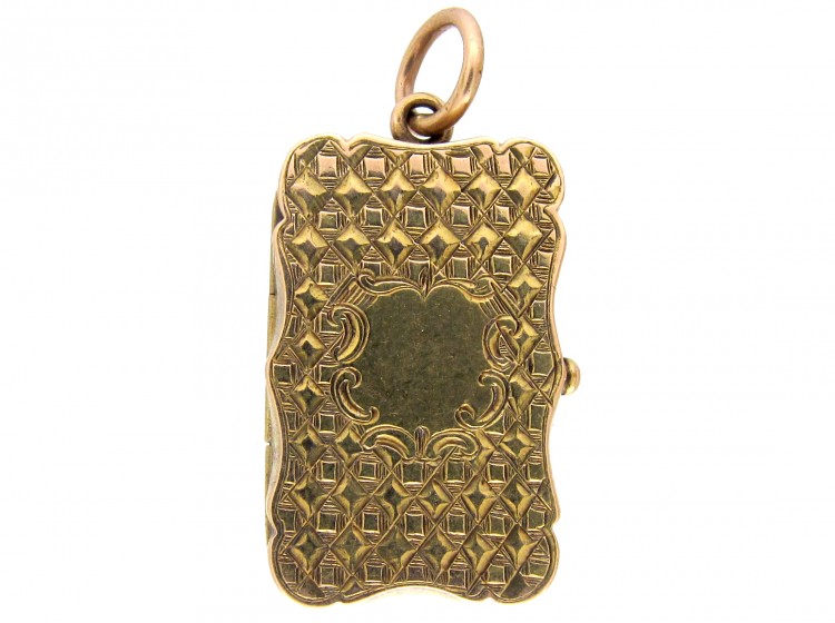 Georgian 15ct Gold Vinaigrette