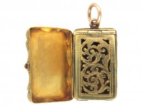 Georgian 15ct Gold Vinaigrette