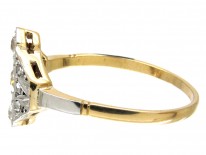 Art Deco Diamond Diamond Shaped Ring