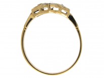 Art Deco Diamond Diamond Shaped Ring