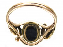 Early Victorian Sardonyx Dancing Nymph & Snakes Ring