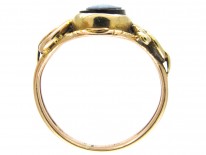 Early Victorian Sardonyx Dancing Nymph & Snakes Ring
