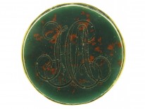Regency Gold Seal Set with a Bloodstone