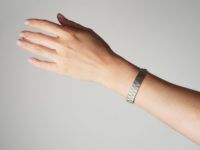 1970s Silver Ridge Design Bangle