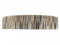 1970s Silver Ridge Design Bangle