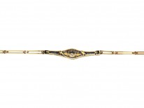 Diamond & Sapphire Art Deco Bracelet