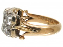 Victorian Double Row Diamond Ring