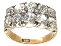 Victorian Double Row Diamond Ring