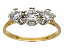 Three Stone Diamond Ring