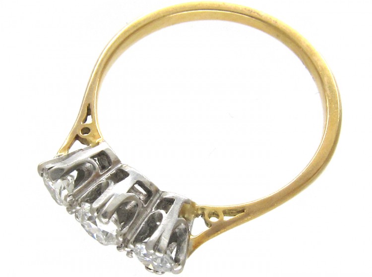 Three Stone Diamond Ring