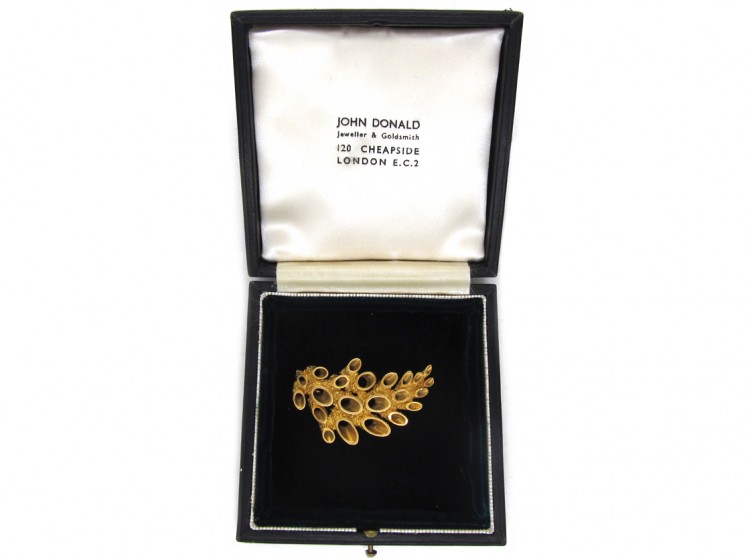 18ct Gold Brooch by John Donald