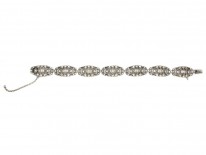 Silver & Paste Art Deco Bracelet