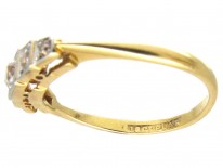 Five Stone Diamond Art Deco Ring
