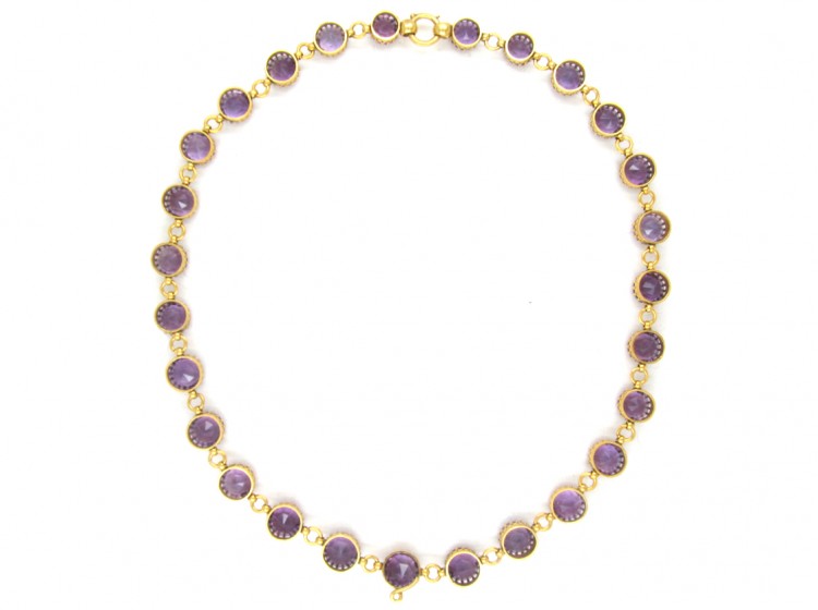 18ct Gold Suffragette Necklace & Pendant in Original Case