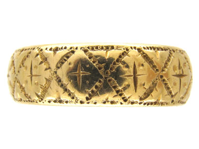 Victorian Wedding Band Ring