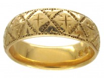 Victorian Wedding Band Ring