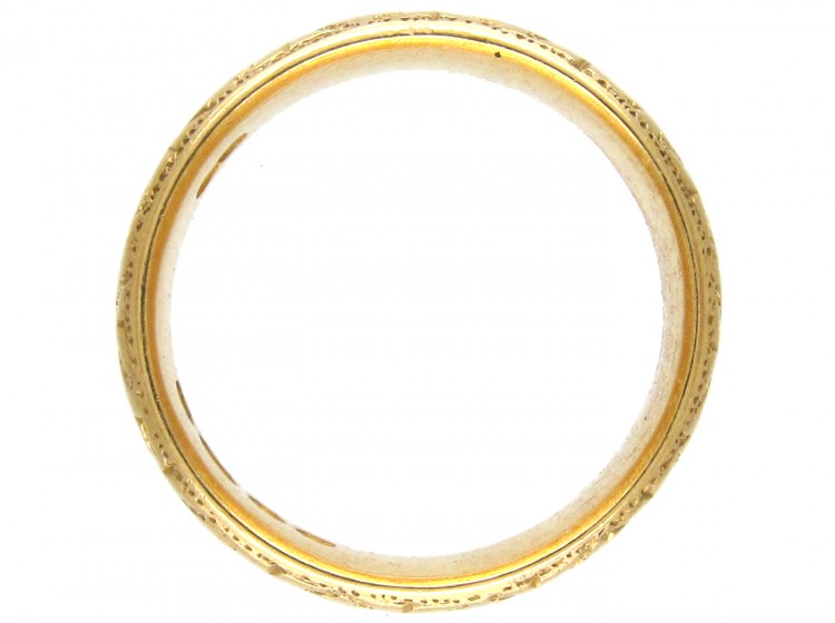 Victorian Wedding Band Ring