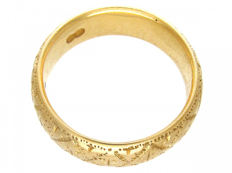 Victorian Wedding Band Ring
