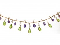 9ct Gold Suffragette Necklace