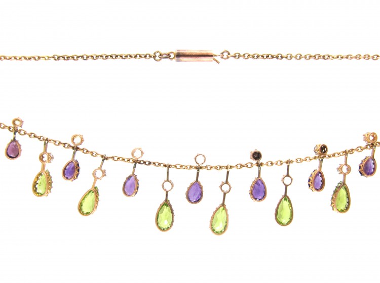 9ct Gold Suffragette Necklace
