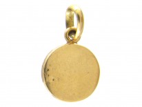 18ct Gold Vintage Traffic Sign Charm