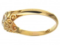 Victorian 3 Stone Diamond Ring
