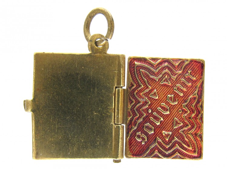 Queen Victoria Book Souvenir Charm